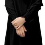 Muslim Dress for Girls Prayer Abaya with Hijab Toddler Islamic Cardigan Clothes Kaftan Robe Maxi Dresses Ramadan
