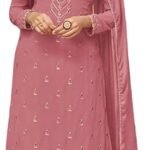 Pakistani Indian Georgette with Embroidery Work Salwar Kameez Palazzo Suit Ready to Wear