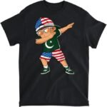 Half American Half Pakistani Boy Kid Pakistan Flag Patriotic, Long Sleeve Shirt, Sweatshirt, Hoodie Unisex Adult Size Made in Canada
