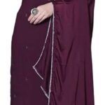Women's Adult Women Black Cotton Blend Printed Embroidered Festive Palazzo Set with Dupatta