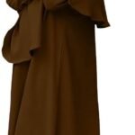 Girls Muslim Abaya Islamic Long Sleeve Prayer Dress with Hijab Teens Solid Ruffle Dubai Kaftan Ramadan Middle East Outfits