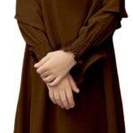 Muslim Dress for Girls Prayer Abaya with Hijab Toddler Islamic Cardigan Clothes Kaftan Robe Maxi Dresses Ramadan