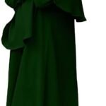 Girls Muslim Abaya Islamic Long Sleeve Prayer Dress with Hijab Teens Solid Ruffle Dubai Kaftan Ramadan Middle East Outfits