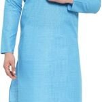Maple Clothing Kurta Pajama Cotton Brocade Self Design Indian Apparel for Men Bollywood Outfit