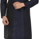 Maple Clothing Men's Kurta Pajama Poly Silk India Wedding Party Wear Apparel Guest Outfit