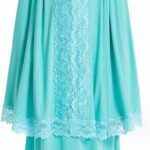 Girls Muslim Prayer Dress Abaya with Lace Hijab 2pcs Set for Kids Islamic Dubai Maxi Dress Arabic Ramadan Jilbab Eid Clothing