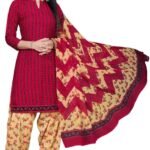 Indian Ready to Wear Patiyala Salwar Suit with Dupatta for Women & Girls