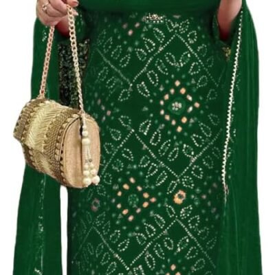 Readymade Women's Kurta & Palazzo Set, Cotton Long Kurta & Straight Pants with Floral Print
