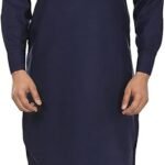 Maple Clothing Men's Pathani Indian Kurta Salwar Set Party Wear Clothes