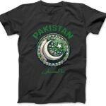 Pakistan Fingerprint Pakistani Flag Pride Pakistan T-Shirt, Sweatshirt, Hoodie for Men Women Kids Made in Canada Black