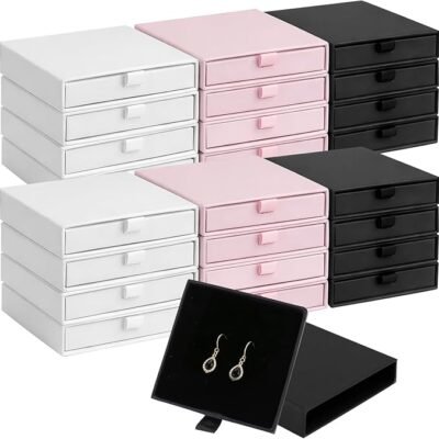 24 Pack Jewelry Gift Boxes Bulk, 3.1