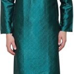 Maple Clothing Men's Kurta Pajama Poly Silk India Wedding Party Wear Apparel Guest Outfit