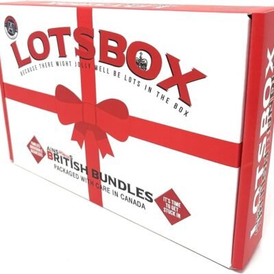 British Chocolate Bar Gift Box – 10 Imported UK Bars in a Locally Packed Treat Box – Ainsworths British Bundles (410g)