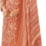 Ladyline Casual Pure Cotton Salwar Kameez Womens with Pants Bottom and Mal Cotton Dupatta