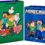 Hallmark Minecraft Gift Bag Bundle (2 Bags: 13