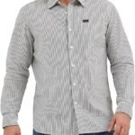 Lee Mens Extreme Motion All Purpose Classic Fit Long Sleeve Button Down Worker Shirt