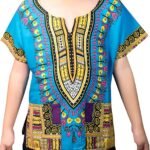 Kids Dashiki Shirt Tribal African Children Boys Girls Shirts