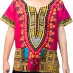 Kids Dashiki Shirt Tribal African Children Boys Girls Shirts