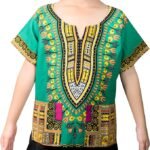 Kids Dashiki Shirt Tribal African Children Boys Girls Shirts